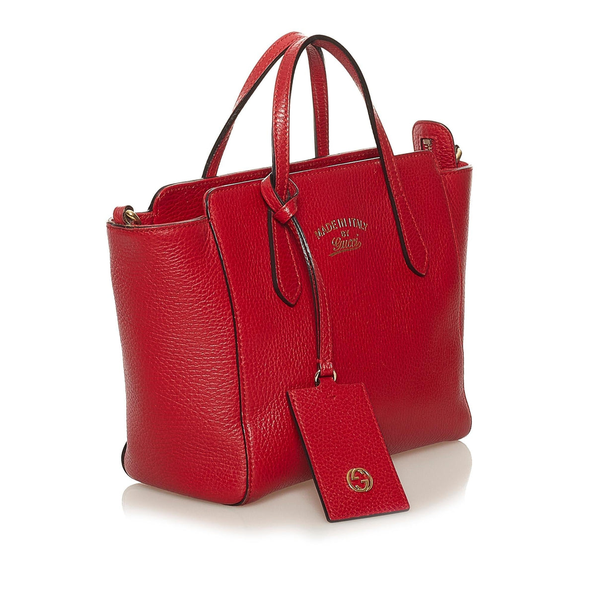 Gucci Swing Leather Satchel (SHG-35070)