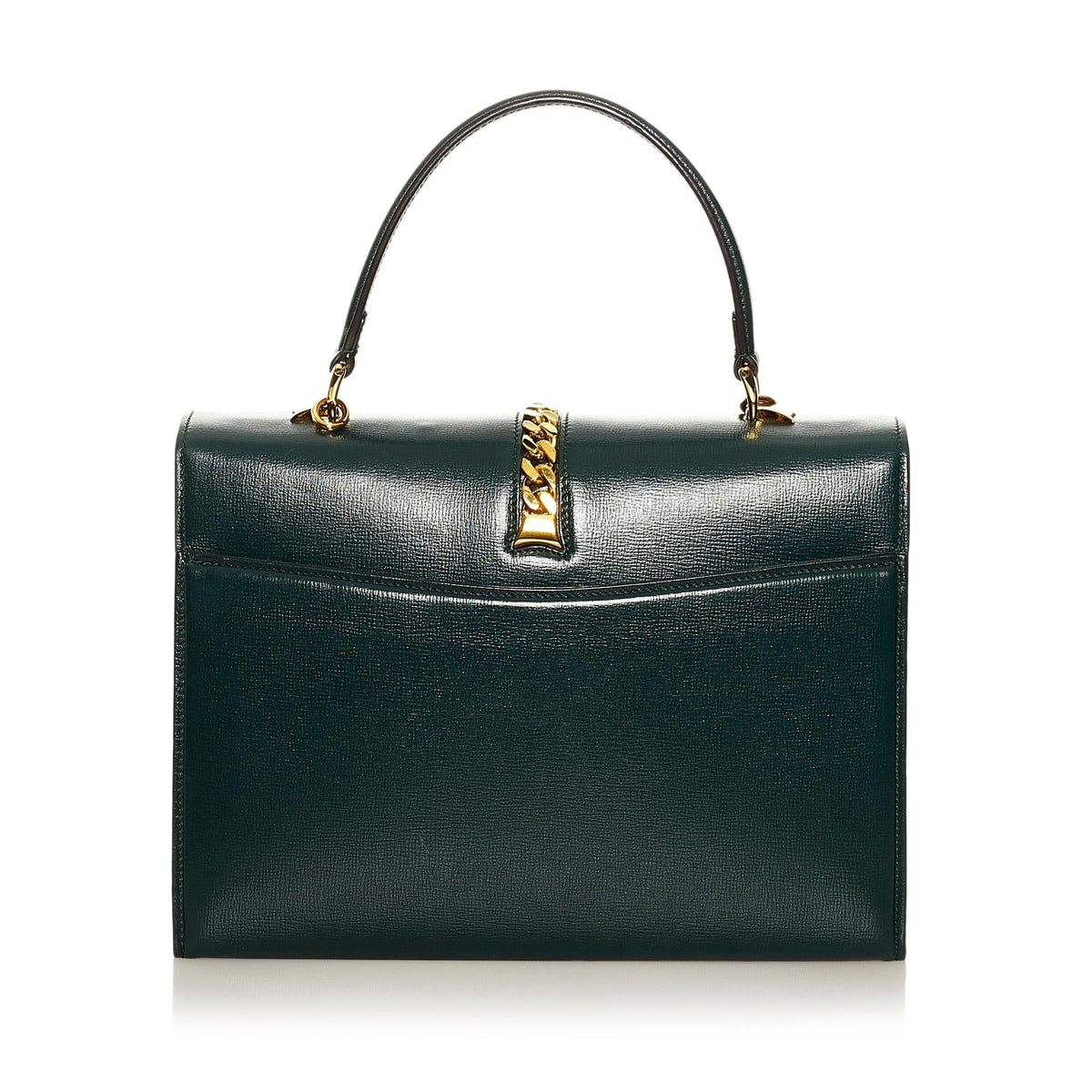 Gucci Sylvie 1969 Leather Satchel (SHG-37211)