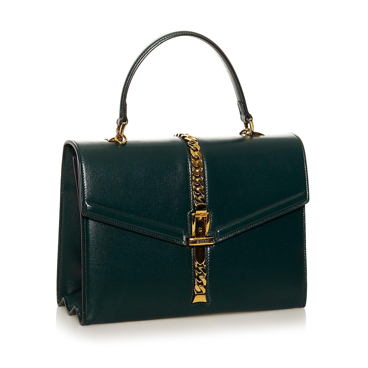 Gucci Sylvie 1969 Leather Satchel (SHG-wXrkS4)