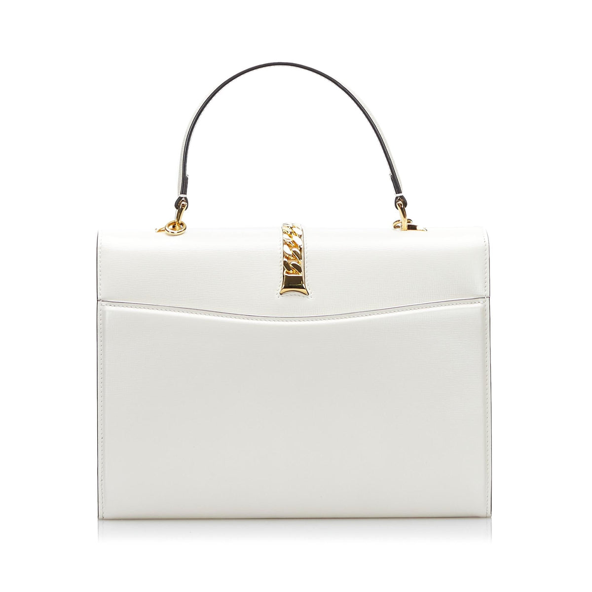 Gucci Sylvie 1969 Leather Satchel (SHG-XLLZGR)