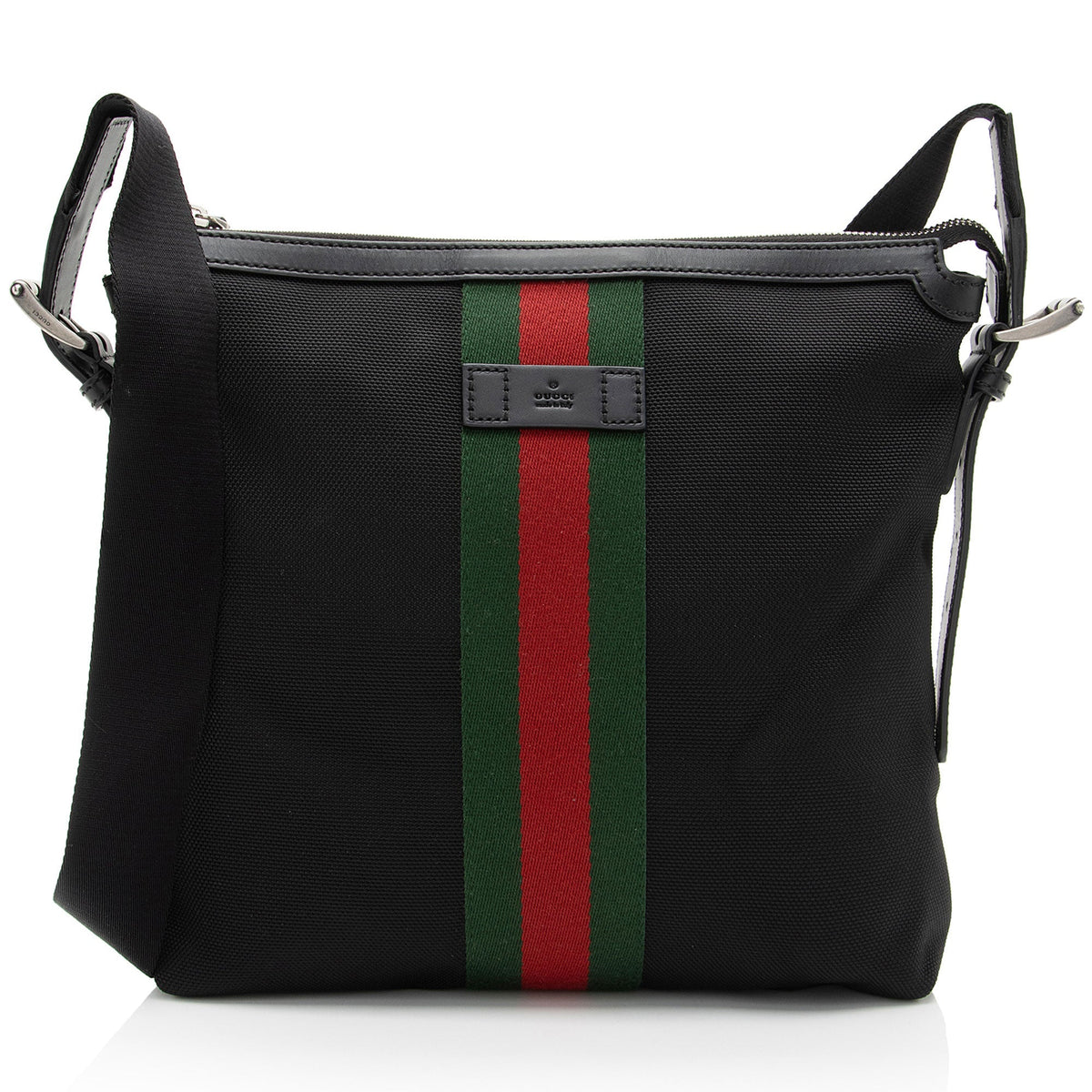 Gucci Techno Canvas Web Messenger (SHF-vmRnSt)