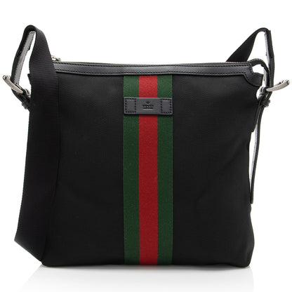 Gucci Techno Canvas Web Messenger (SHF-vmRnSt)