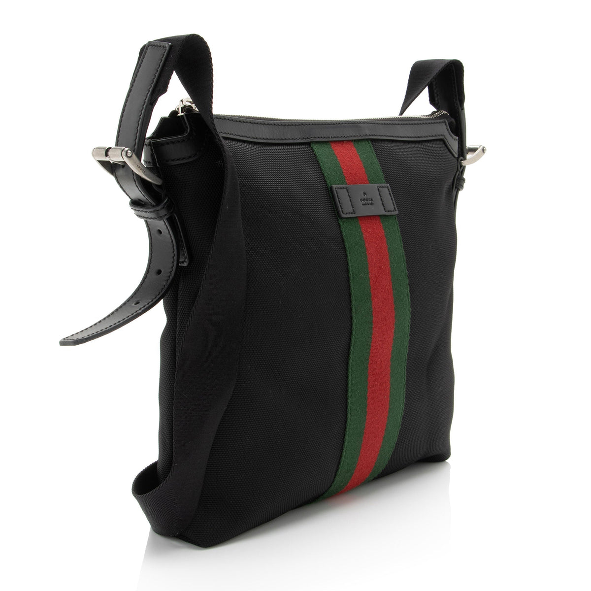 Gucci Techno Canvas Web Messenger (SHF-vmRnSt)