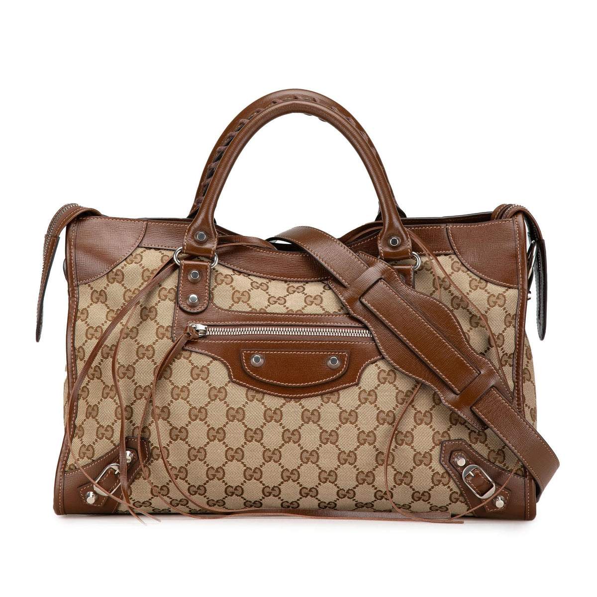 Gucci The Hacker Project GG Canvas Neo Classic Satchel
