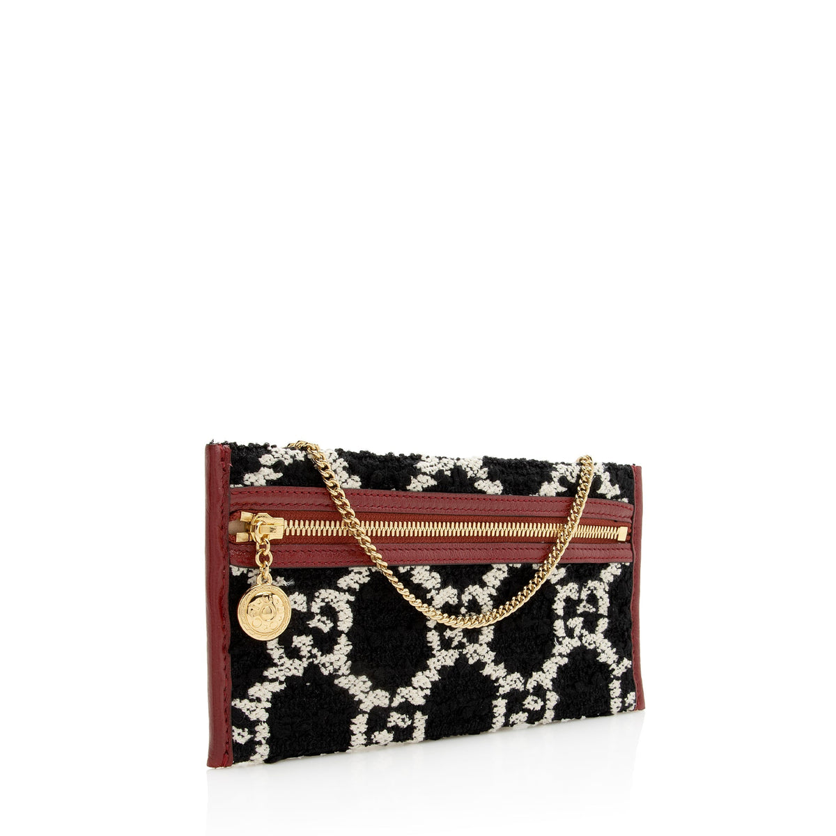 Gucci Tweed Pochette (SHF-22916)