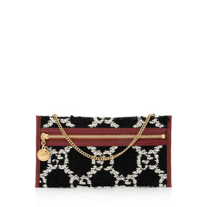 Gucci Tweed Pochette (SHF-CithkJ)