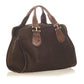 Gucci Twice Nubuck Leather Handbag (SHG-31660)