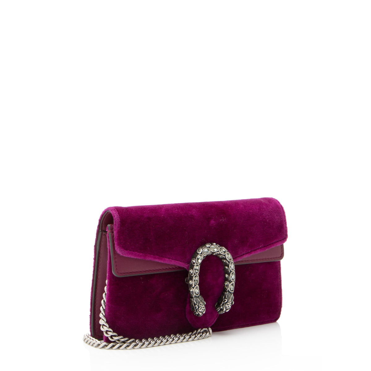 Gucci Velvet Crystal Dionysus Mini Shoulder Bag