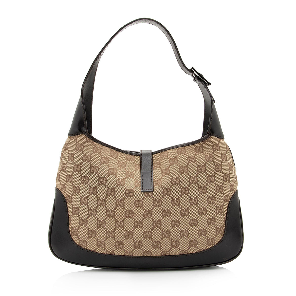 Gucci Vintage GG Canvas Jackie Hobo (SHF-0vIVSI)
