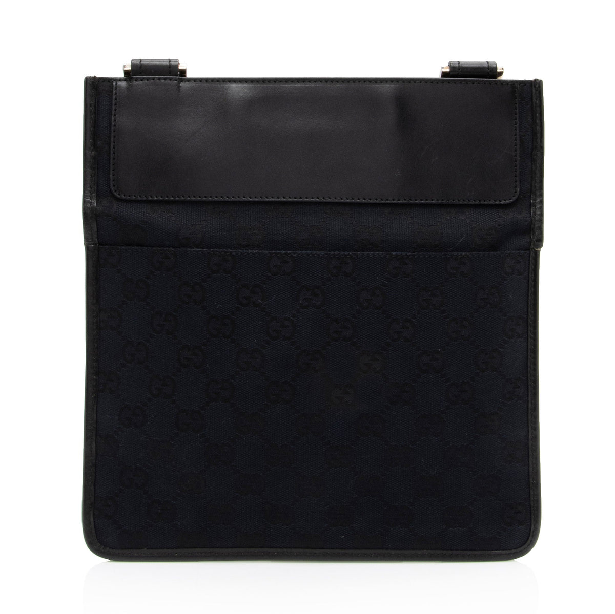 Gucci Vintage GG Canvas Messenger (SHF-jzVt7I)