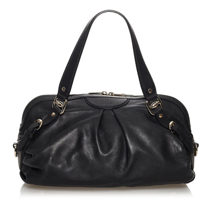 Gucci Vintage Leather Satchel (SHG-30654)