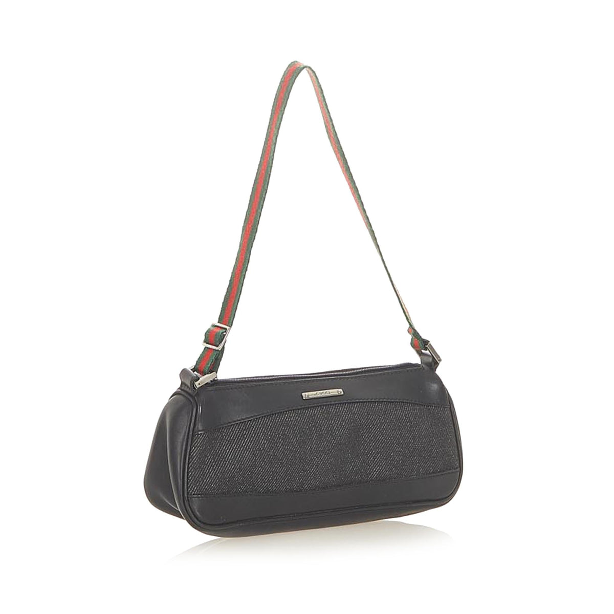 Gucci Web Denim Baguette (SHG-31872)