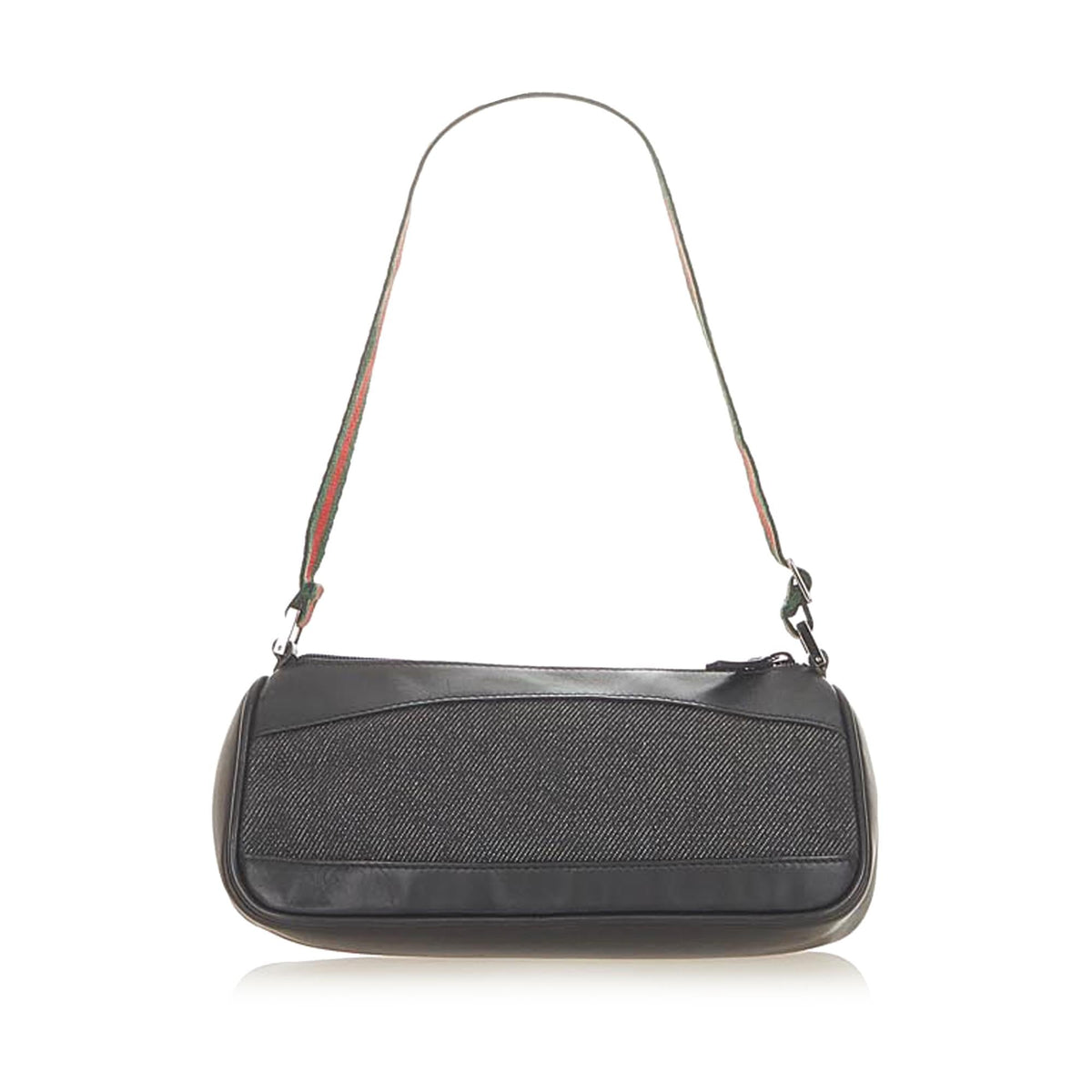 Gucci Web Denim Baguette (SHG-36578)