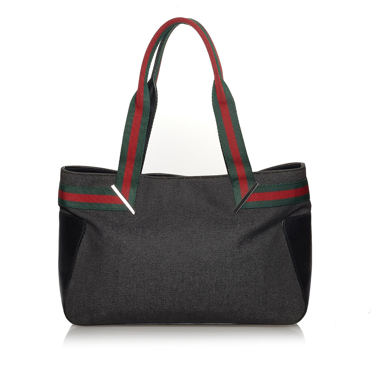 Gucci Web Denim Handbag (SHG-30943)