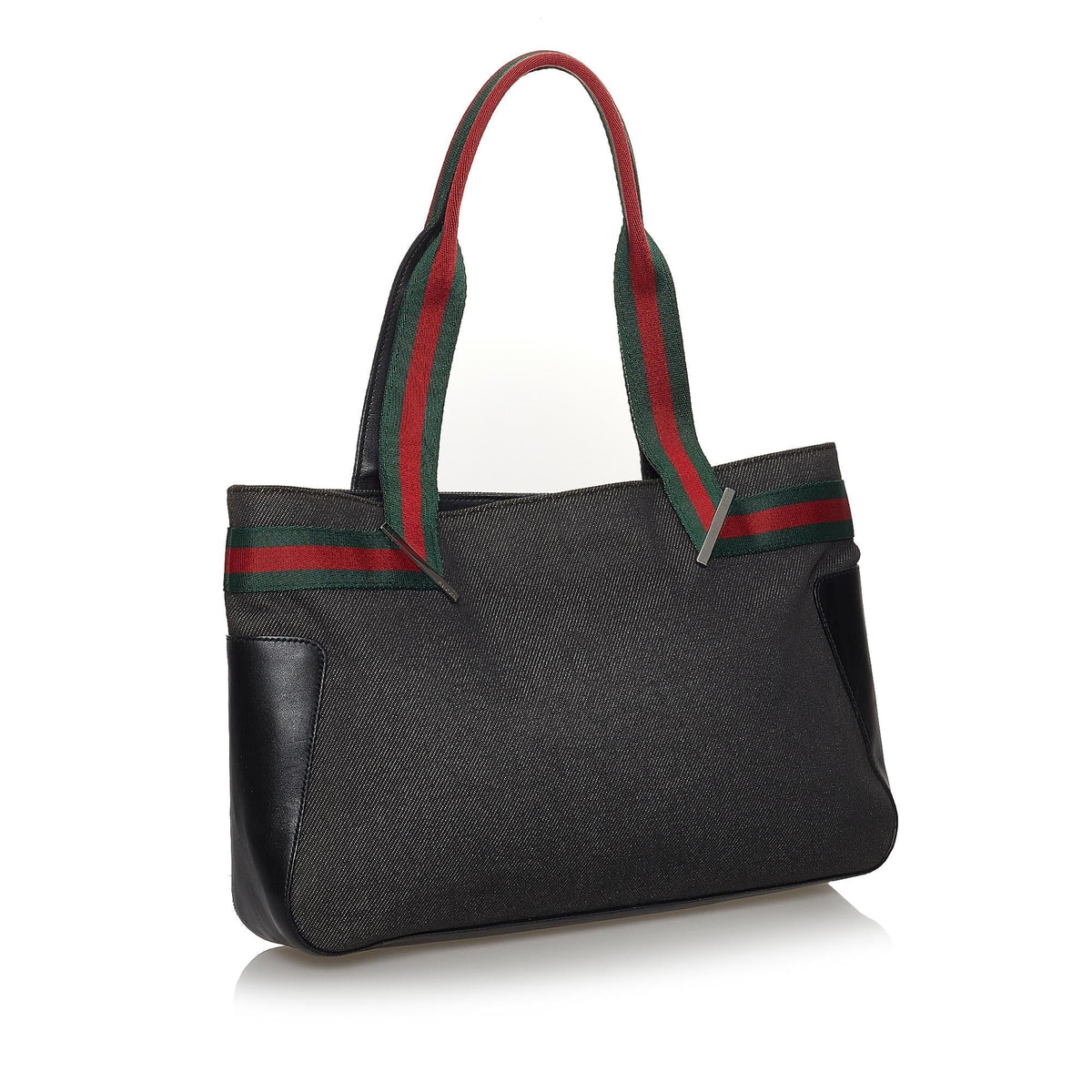 Gucci Web Denim Handbag (SHG-30943)