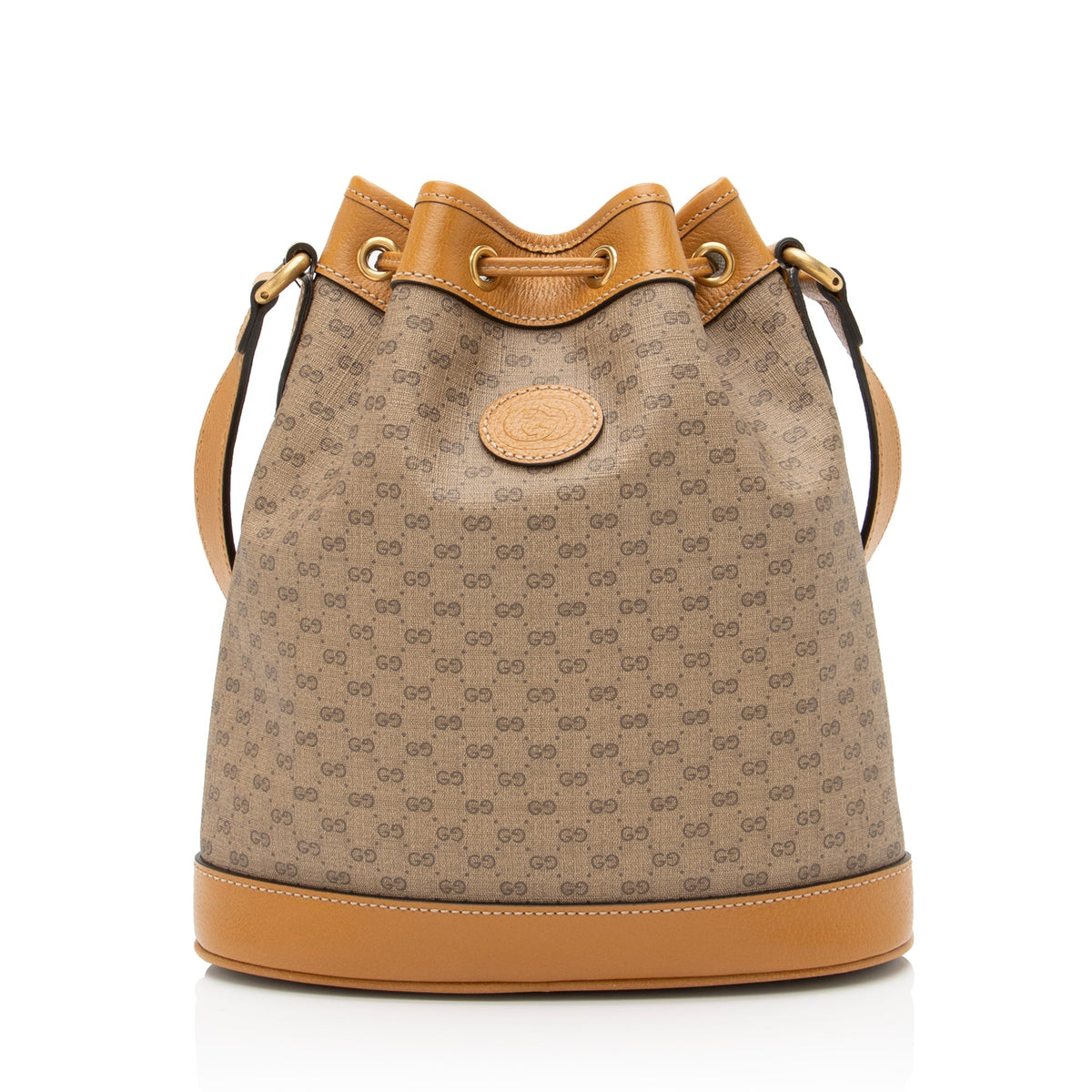 Gucci X Disney Micro GG Canvas Mickey Mouse Bucket Bag (SHF-23268)