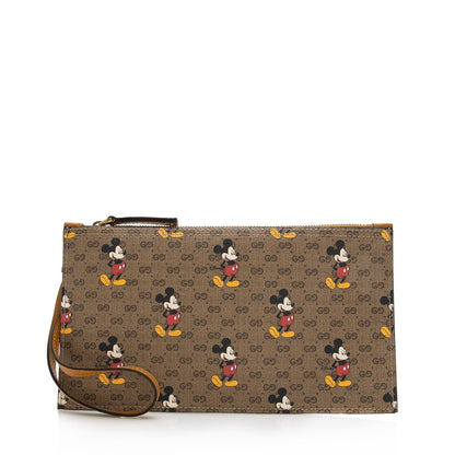 Gucci x Disney Micro GG Canvas Mickey Mouse Pochette (SHF-22811)