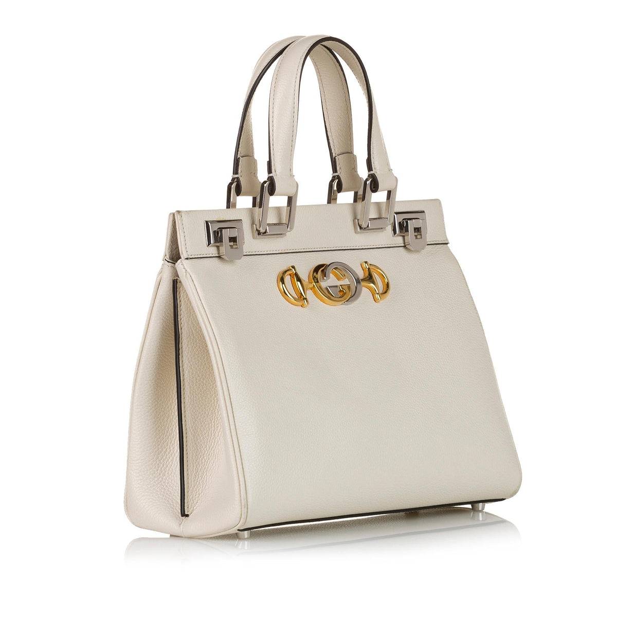 Gucci Zumi Leather Satchel (SHG-34344)