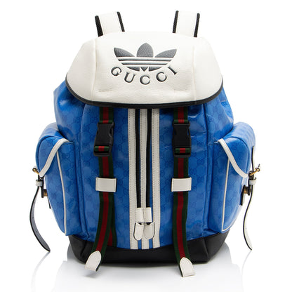 Gucci x Adidas GG Crystal Web Backpack