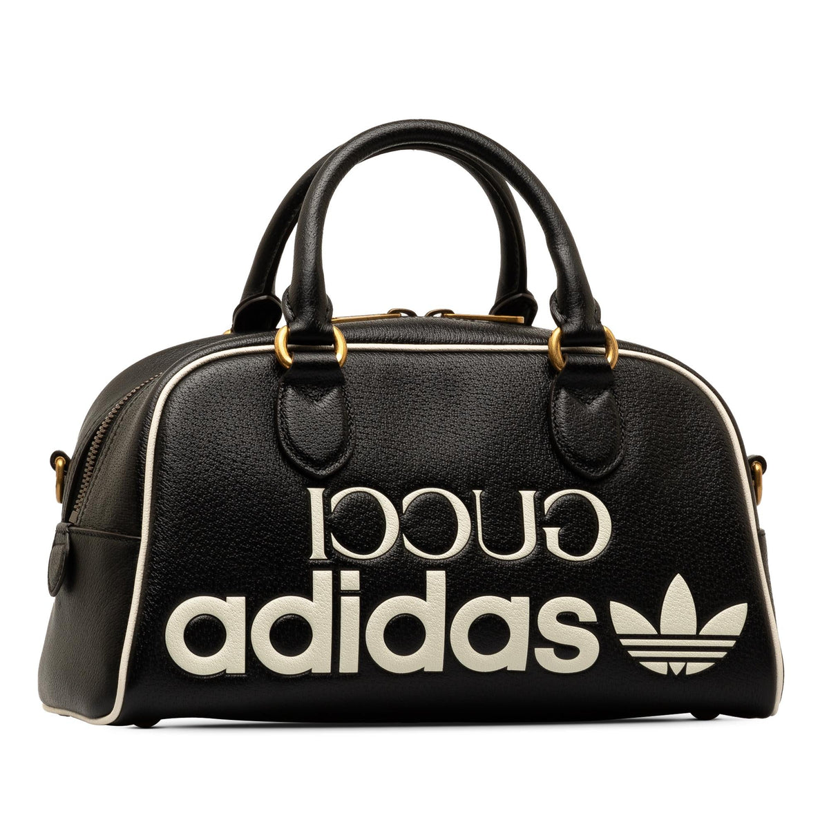 Gucci x Adidas Leather Mini Duffle Bag (SHG-N7PzBW)