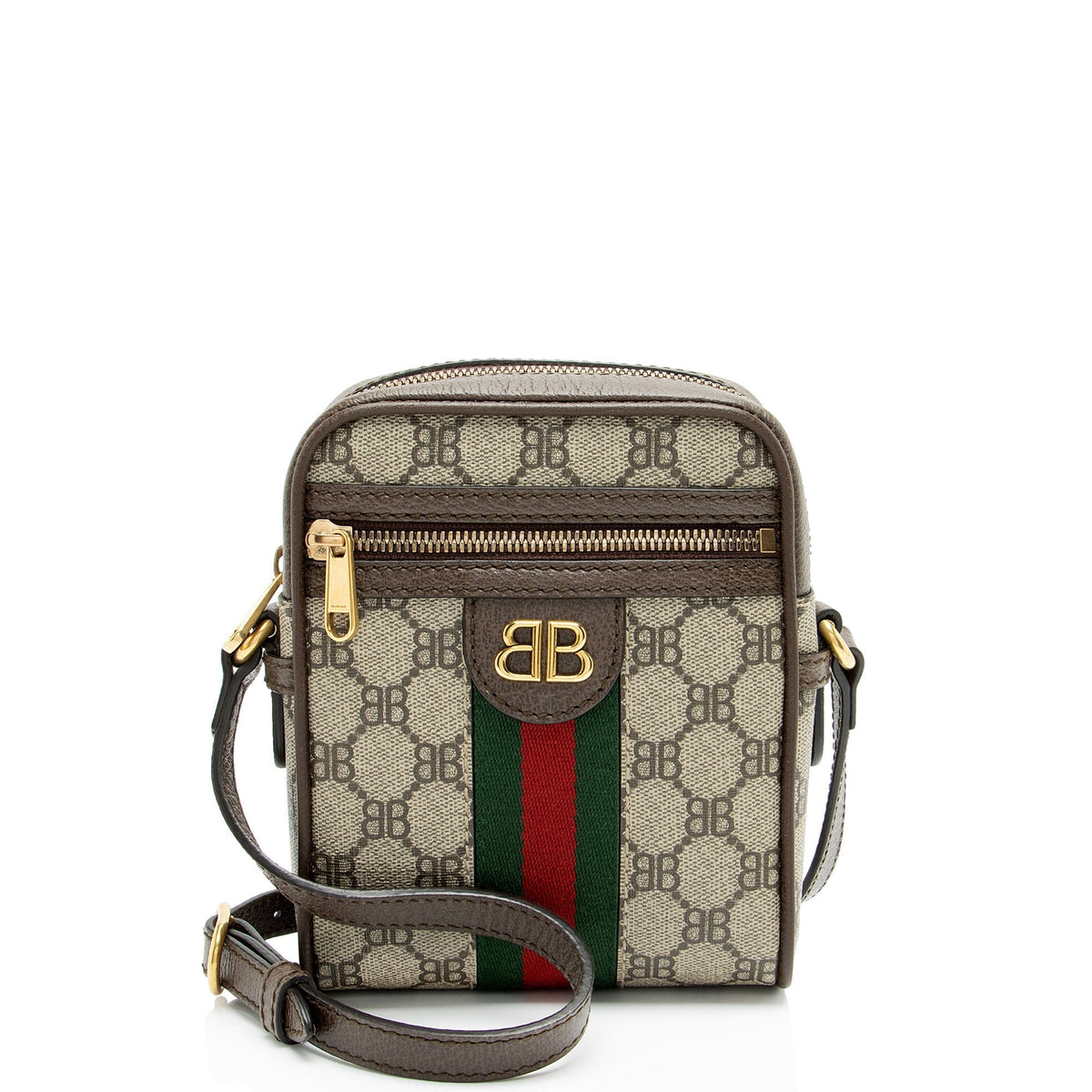 Gucci x Balenciaga BB Supreme The Hacker Project Mini Zip Messenger