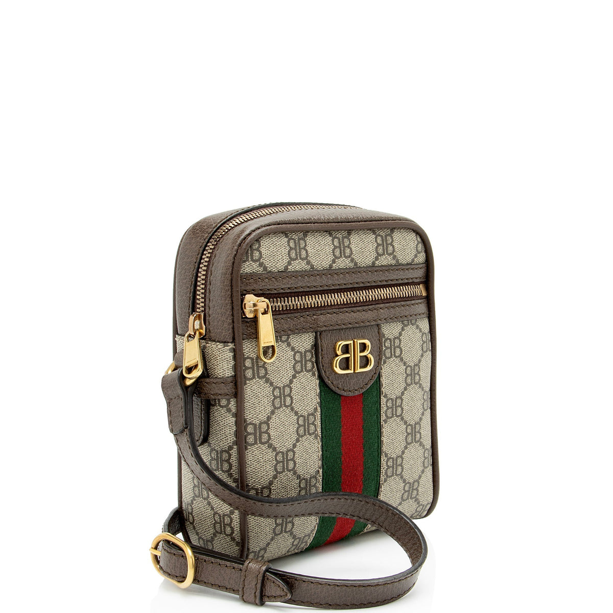 Gucci x Balenciaga BB Supreme The Hacker Project Mini Zip Messenger