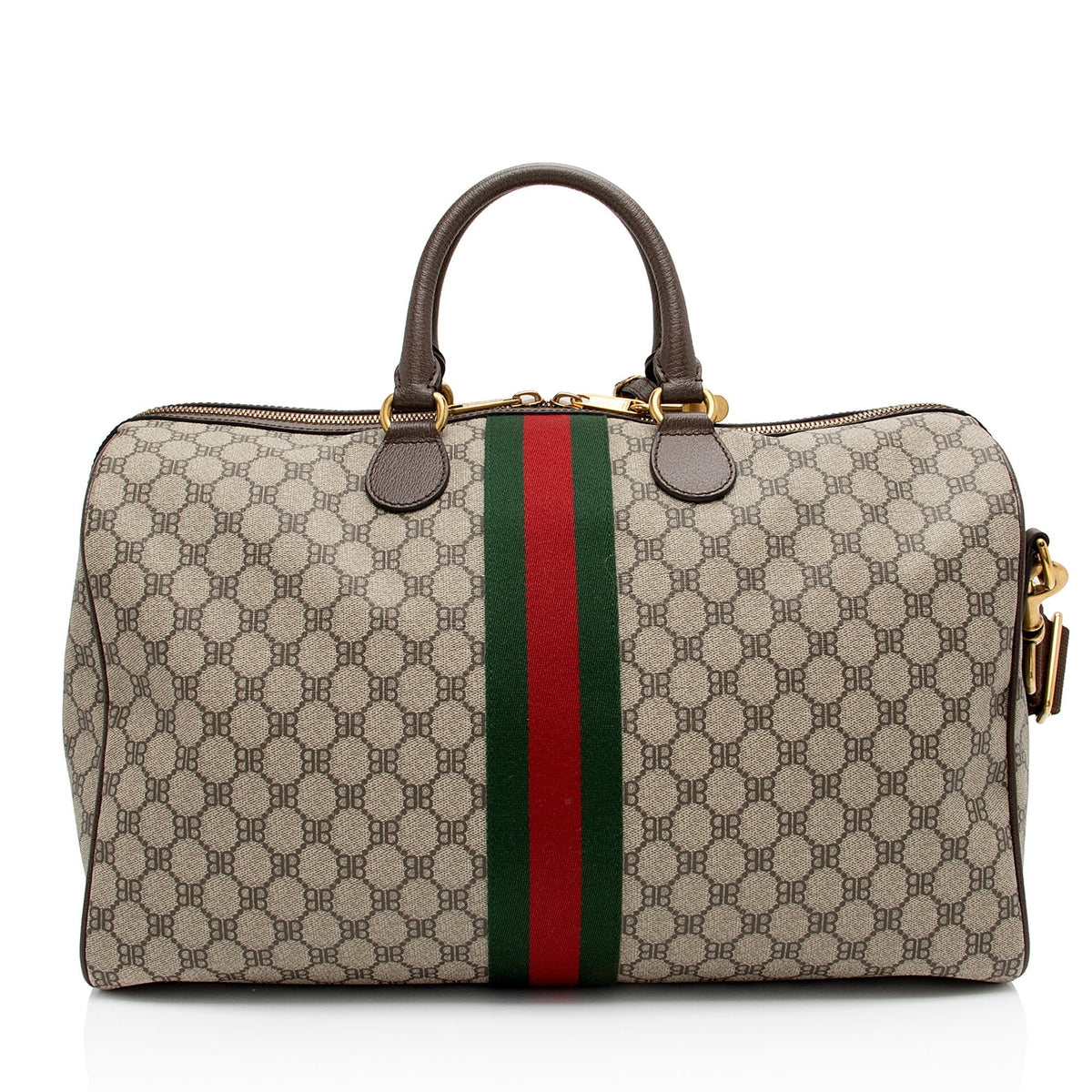 Gucci x Balenciaga GG Supreme The Hacker Project Graffiti Duffle Bag (SHF-qGpKTv)