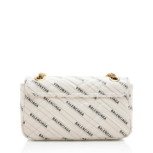 Gucci x Balenciaga Matelasse Leather GG Marmont The Hacker Project Small Bag (SHF-18429)