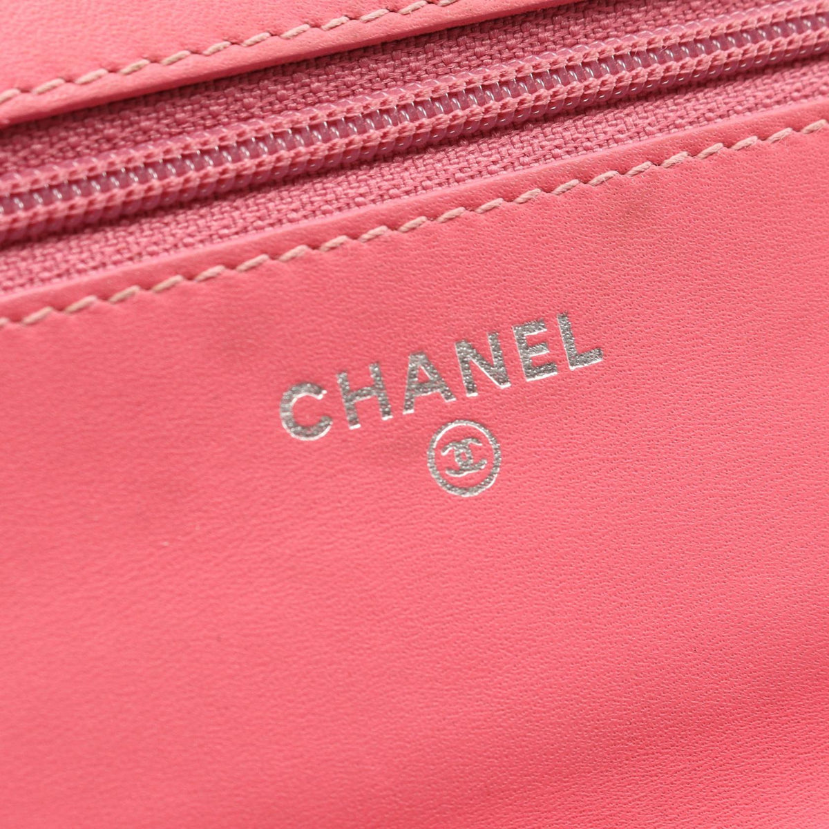 CHANEL Pink Matelasse Grained Calfskin leather 2101219946559