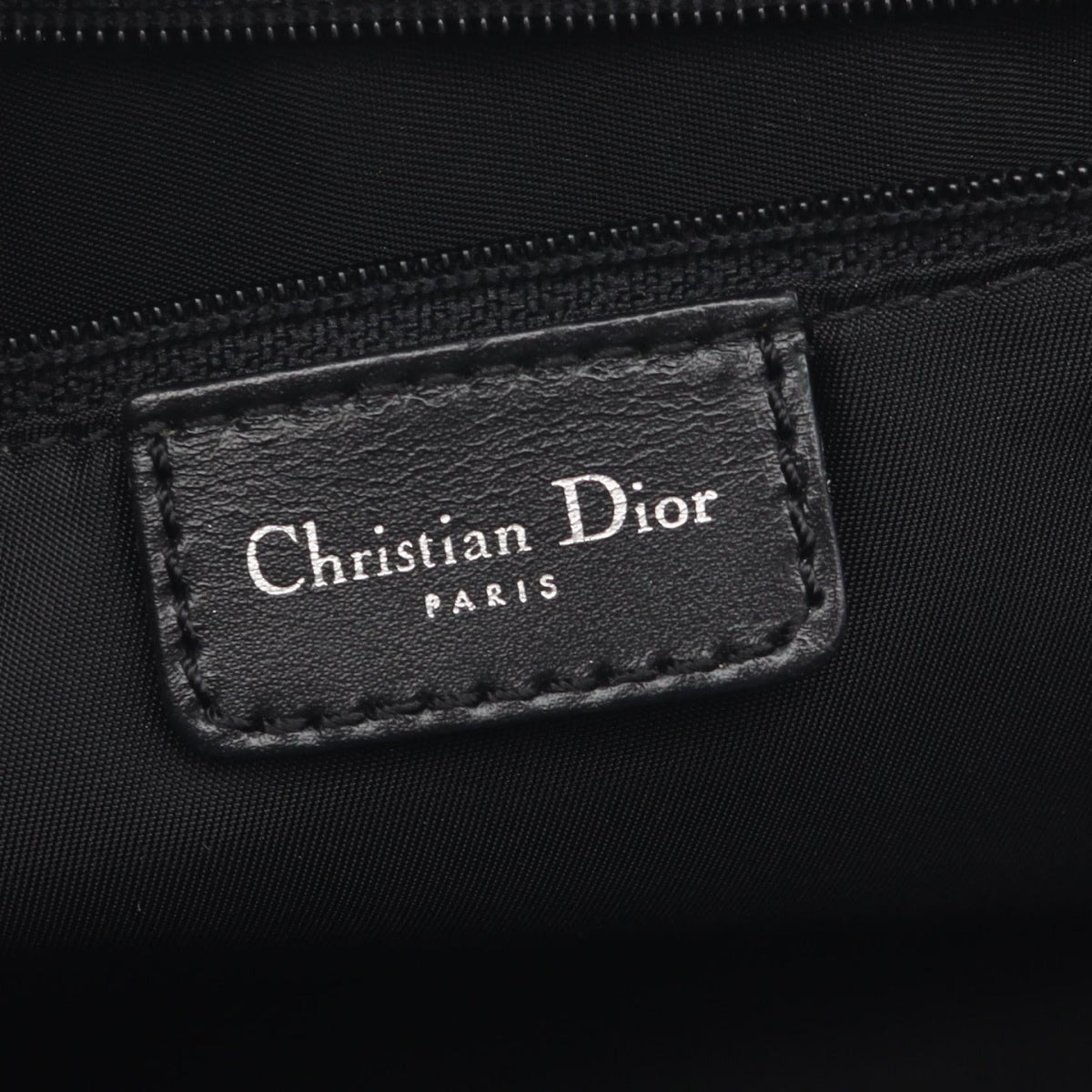 Dior Trotter Handbag Beige/Black canvas leather 2101219514536