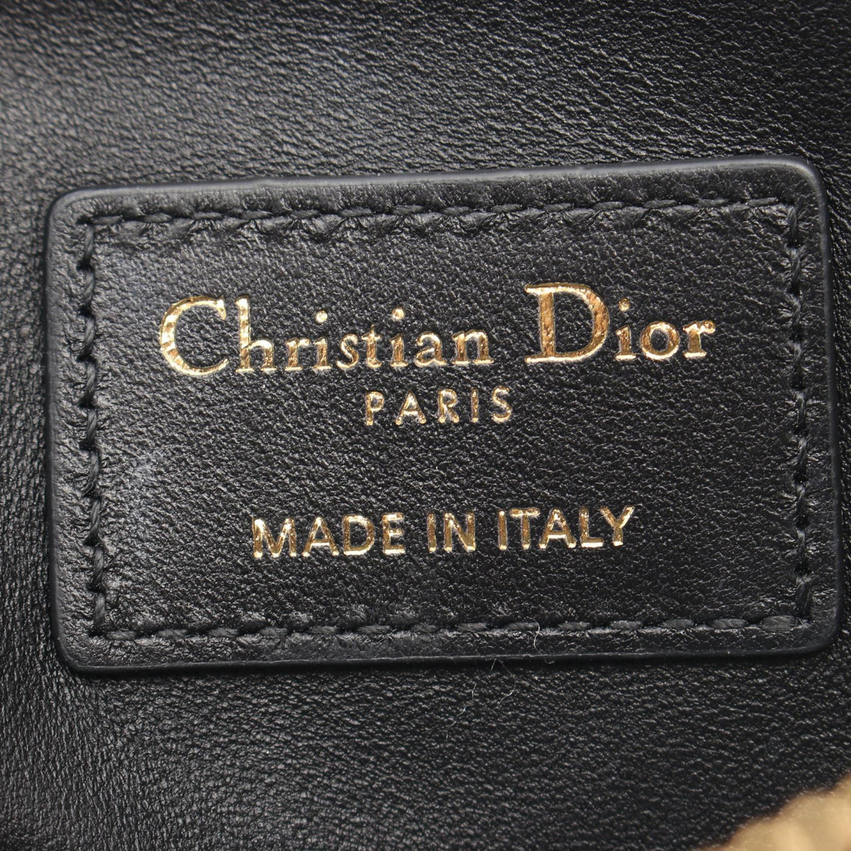 Dior Caro Lavender Wallet Cannage coin purse Black leather S5177UWHC_M900 2120900123345