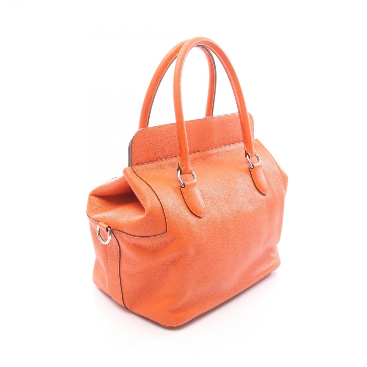 HERMES Toolbox 26 HandbagOrange Orange Orange Evercolor leather leather 2121400013075