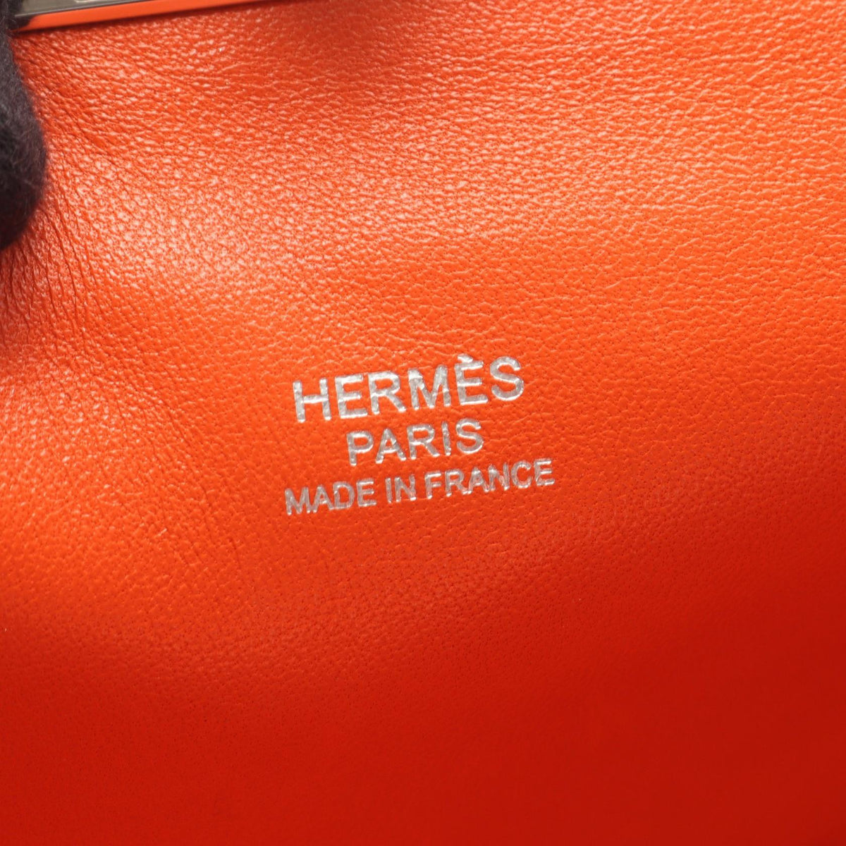 HERMES Toolbox 26 HandbagOrange Orange Orange Evercolor leather leather 2121400013075