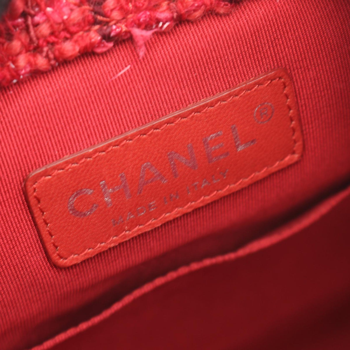 CHANEL Pink Gabrielle de Small Combination Hardware Fabric�leather 2101220005122