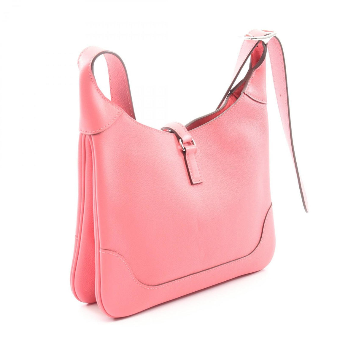 HERMES Trim24 Duo Shoulder BagRose azalee Rose azalee Pink Evercolor leather leather Evercolor leather 2101219544137