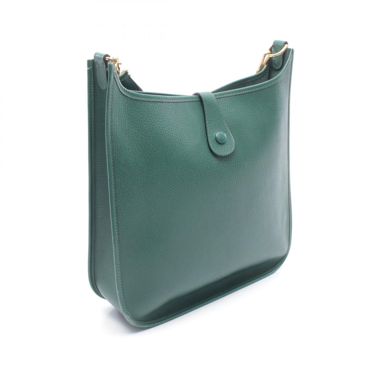 HERMES Evelyne 1 Anne GM Shoulder Bag Green Courchevel Other Courchevel 2120300045353