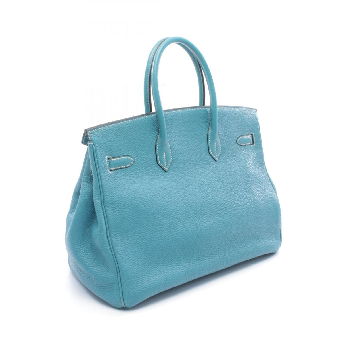 HERMES Birkin 35 HandbagBlue jean Blue jean Blue Togo leather leather Togo leather 2104102486736