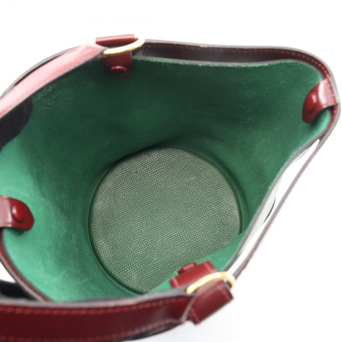 HERMES Musselaire HandbagBordeaux Bordeaux Green/Bordeaux Courchevel Calfskin (cowhide) Courchevel 2104102487948