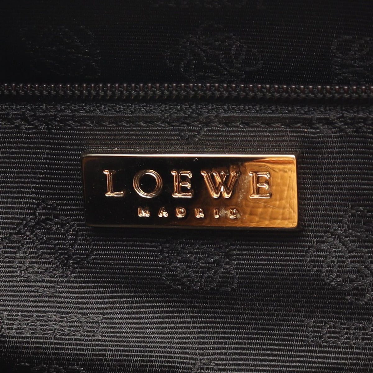 LOEWE Shoulder Bag Beige leather 2101219626819