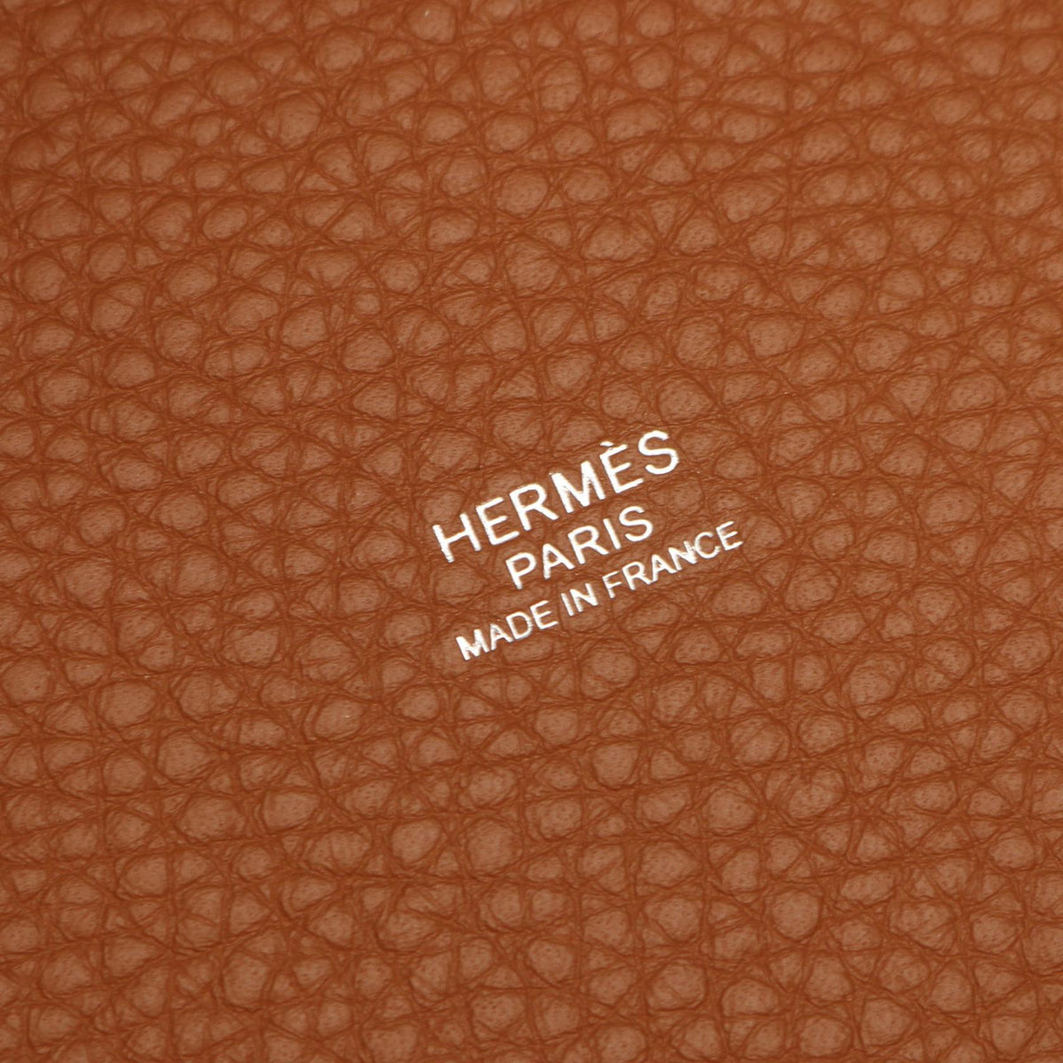 HERMES Picotin Lock MM Gold Handbag Brown Taurillon Clemence Other Taurillon Clemence 2101220100551