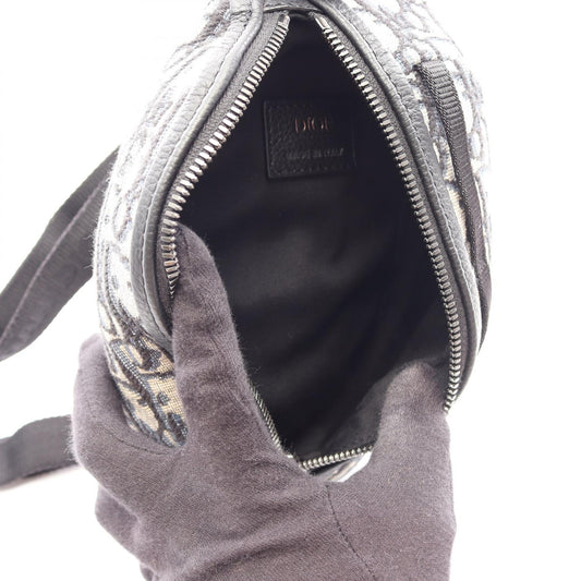 Dior SCARAB Oblique Waist bag Body bag Beige/Navy/Black canvas leather 2101220100735