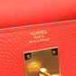 HERMES Kelly 28 Rouge coeur (2-way bag) Handbag Red Togo leather Other Togo leather 2104102531177
