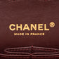 CHANEL Black Matelasse W flap Grained Calfskin leather 2101220083731