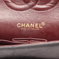 CHANEL Black Matelasse W flap Lambskin (sheep leather) 2101220084646