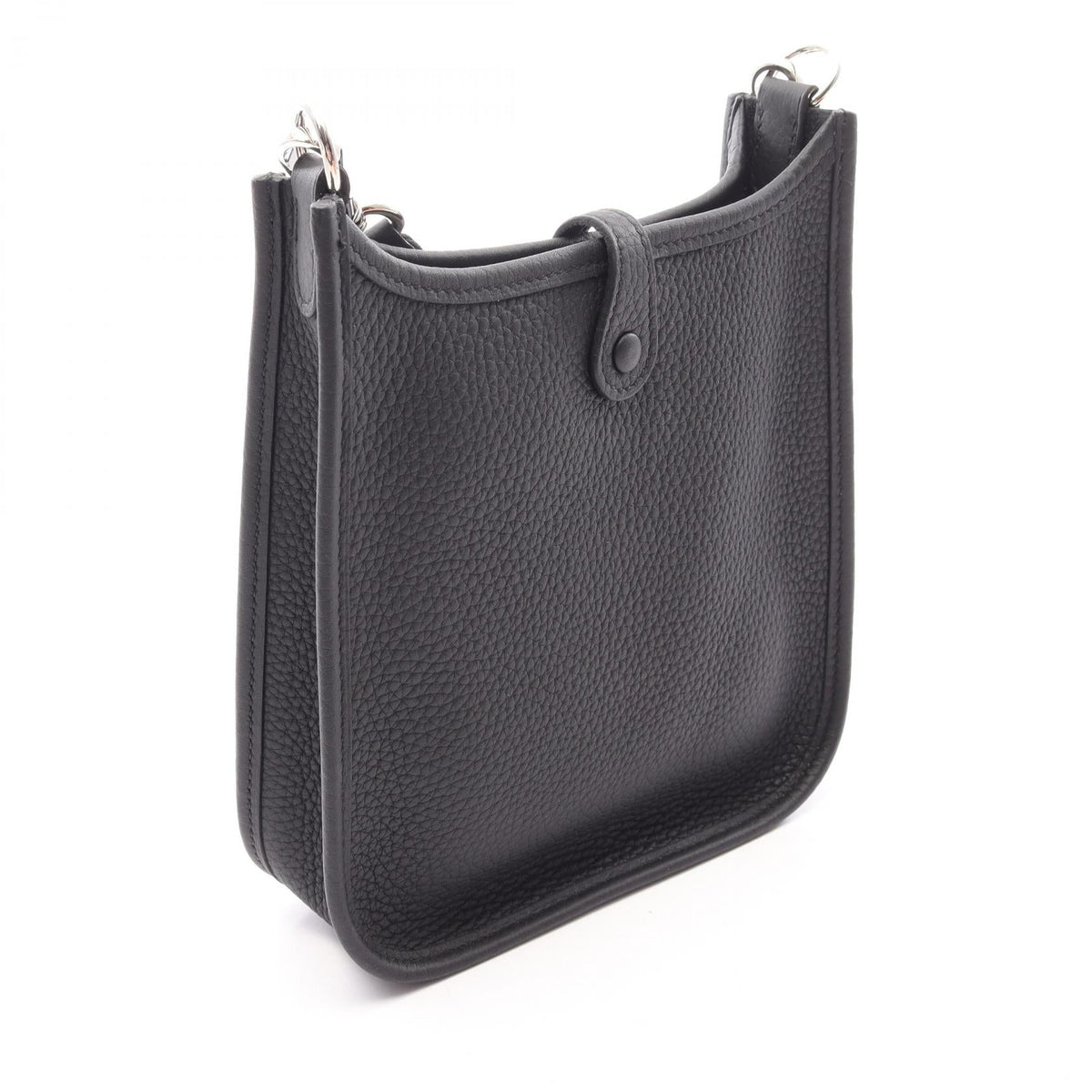 HERMES Evelyne Amazon TPM Shoulder Bag Black Taurillon Clemence leather 2104102531948
