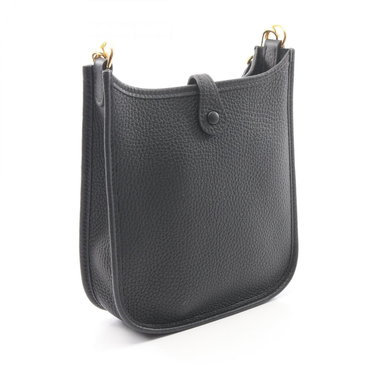 HERMES EvelyneTPM Amazon Shoulder Bag Black Taurillon Clemence leather 2104102531955