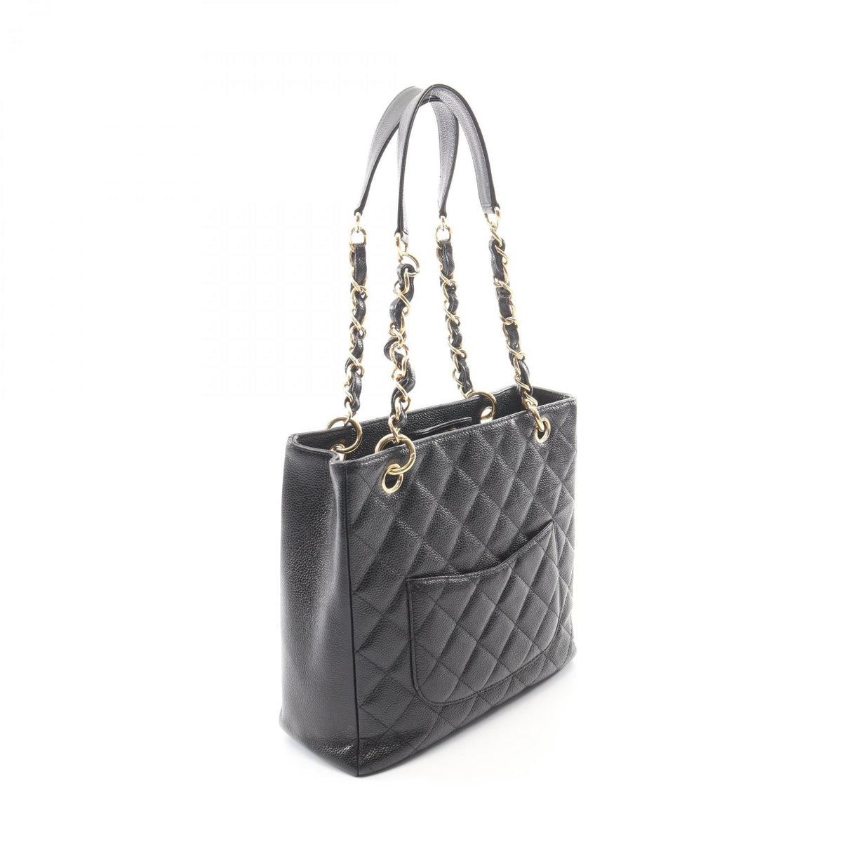 CHANEL Black Matelasse PST Grained Calfskin leather A20994 2101220084721