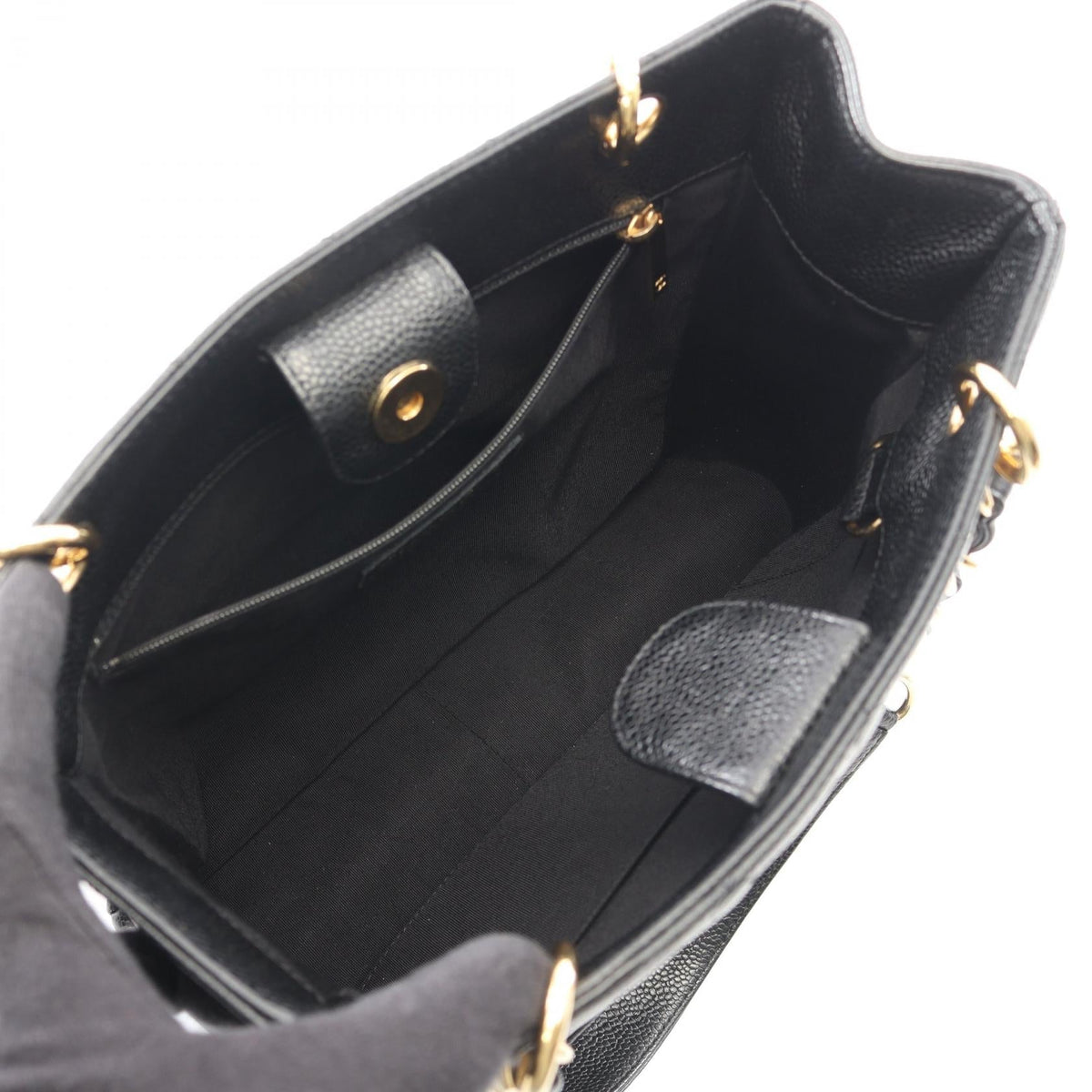 CHANEL Black Matelasse PST Grained Calfskin leather A20994 2101220084721