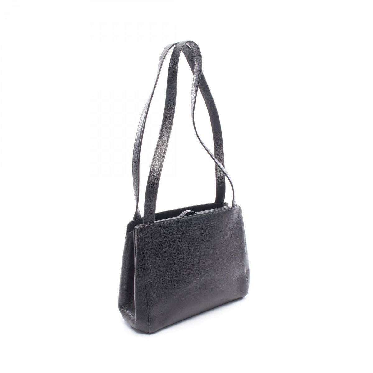CHANEL Black COCO Mark Grained Calfskin leather 2101220084776