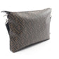 FENDI Zucca Shoulder Bag Black/Brown/Red PVC coated canvas leather 7VA470 2101220082840